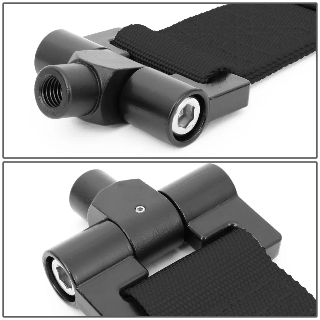 NRG Innovations NRG-TOW-E30BK NRG Innovations TOW-E30BK For 1984 to 1992  E30 318i 318is 325e 325i 325is 325ix 635csi M6 Racing Tow Hook Strap Belt 85 86 87 88 89 90 91 92 93