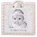 Photo. CB Gift 135902 Baptized in Christ Photo Frame, Pink - Holds 4 x 4 in