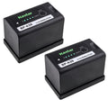 Kastar 2-Pack BP-A30 Battery 14.4V 3400mAh Replacement for  EOS C200, EOS C200B, EOS C220B, EOS C300 Mark II PL Cinema EOS Camera, EOS C300 Mark III Digital Cinema Camera