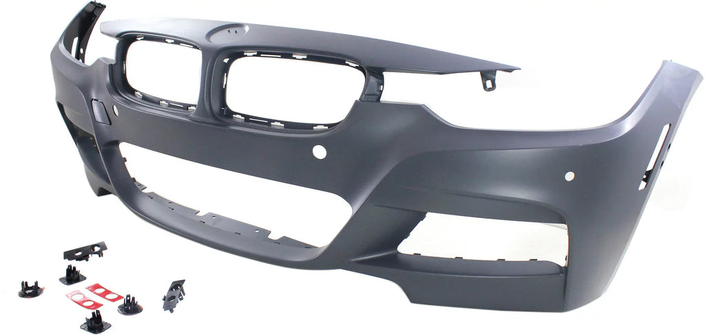 Front BUMPER protector matching For  3-SERIES 2013-2018 Primed with M Sport Line with PDC/IPAS/Camera Sedan/Wagon