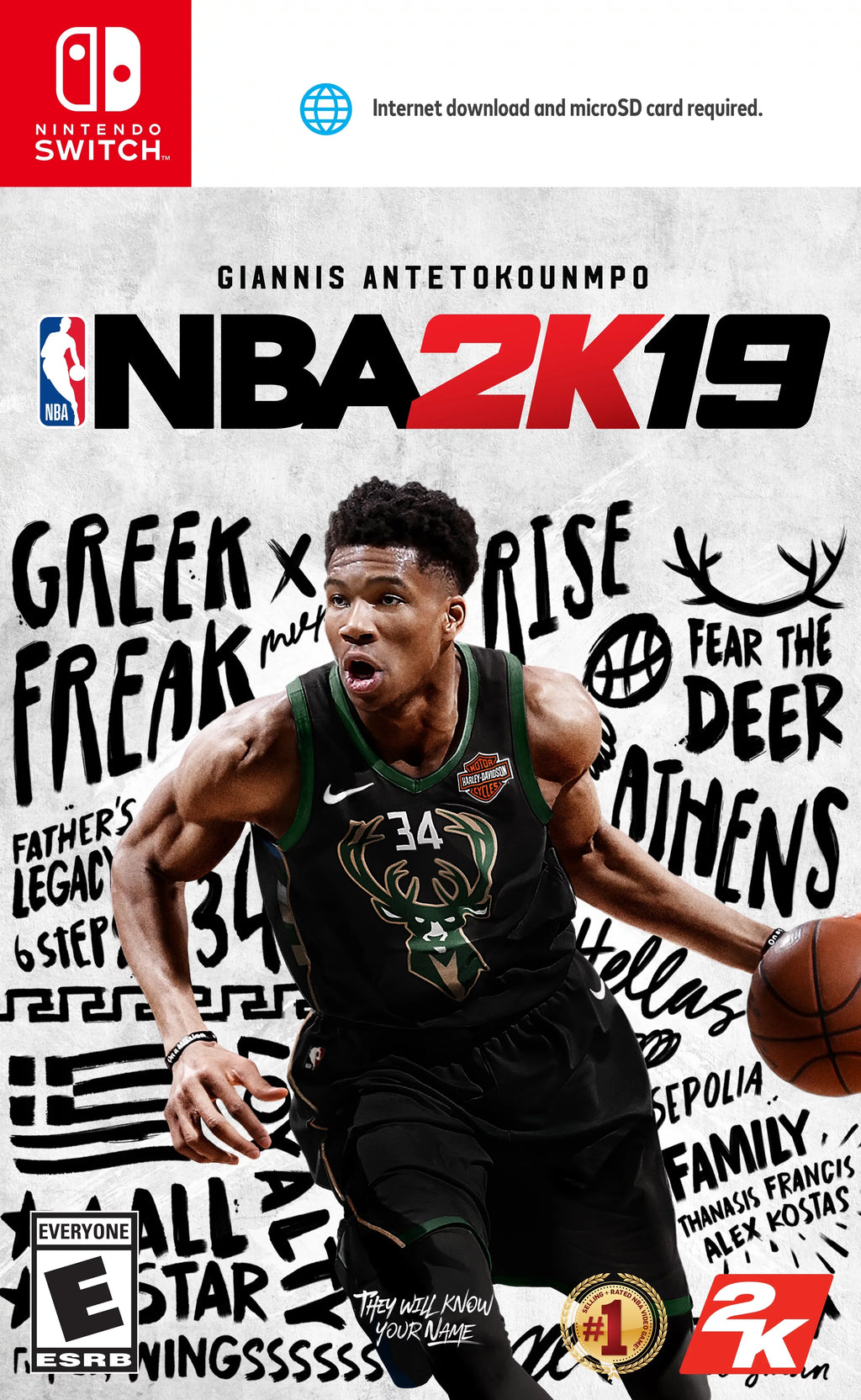 NBA 2K19, 2K, Nintendo Switch, 710425550515