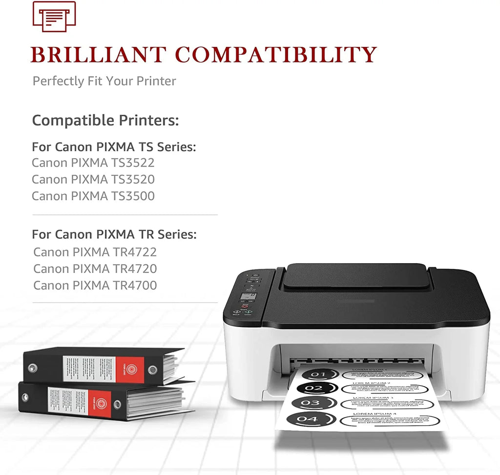 Toner Kingdom PG 275 XL Ink Cartridges Replacement for  Ink 275 for  Printers PIXMA TS3520 TS3522 TS3500 TR4720 TR4722 TR4700(2 Black)
