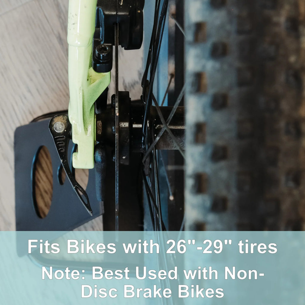 Lumintrail Bike Floor Hub Mount Rear Parking Rack Stand for Mountain Bike and Road Bicycle