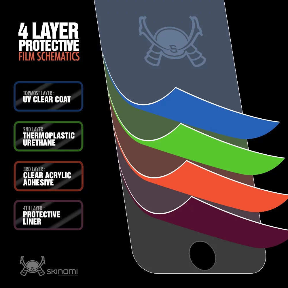 Skinomi Brushed Steel Skin & Screen Protector for  Xperia Z3 Tablet Compact