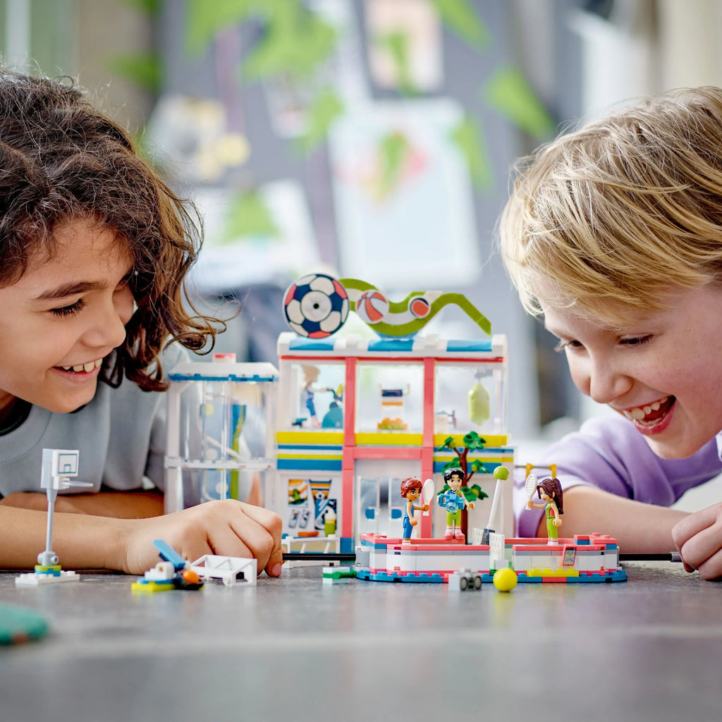 LEGO Friends Sports Center 41744 Building Toy Set for Boys and Girls Ages 8 and up, Includes Football, Basketball and Tennis Games, A Fun Gift for Kids Who Love Sports and Pretend Play