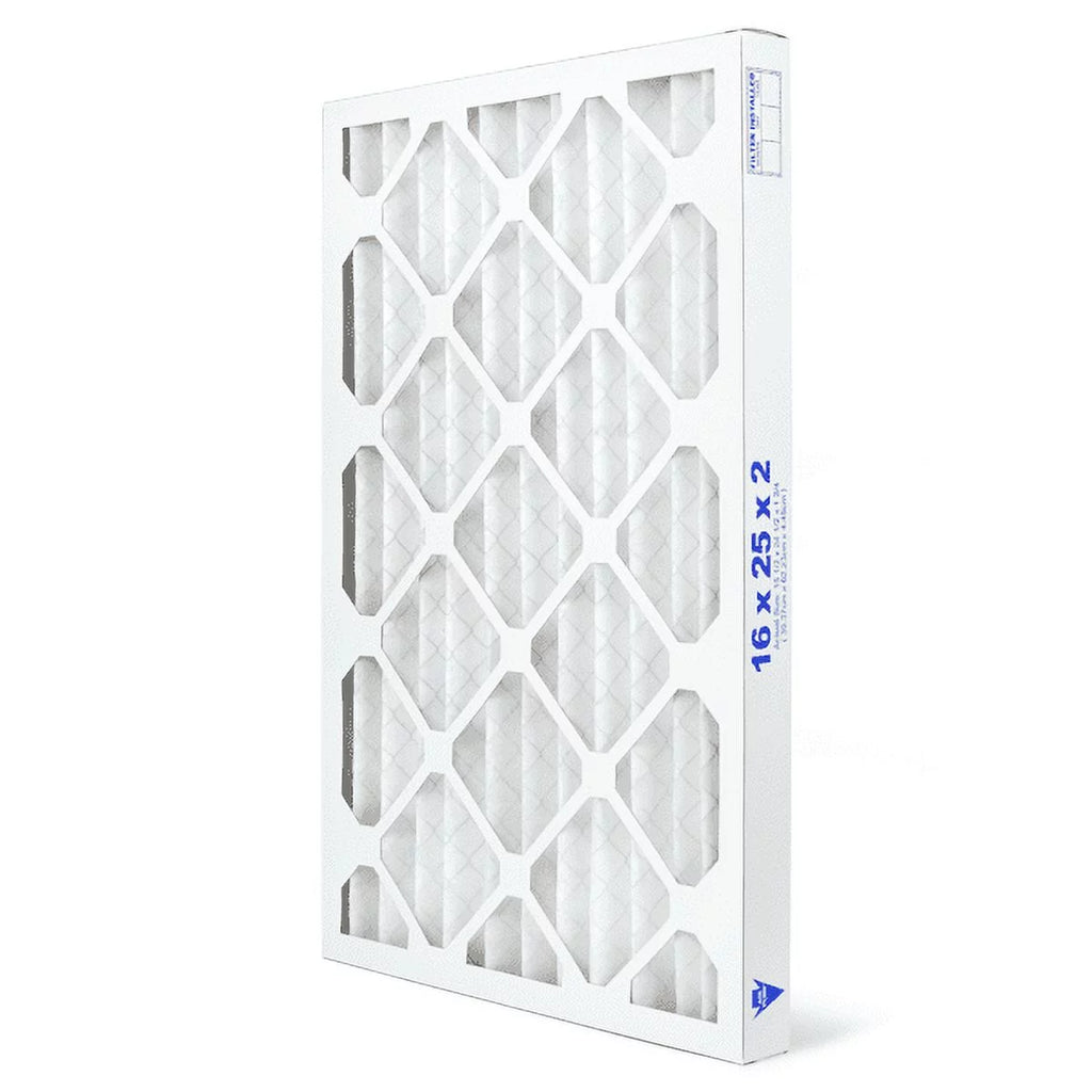 AIRx Filters 16x25x2 Air Filter MERV 8 Pleated HVAC AC Furnace Air Filter, Dust 6-Pack, Made in the USA