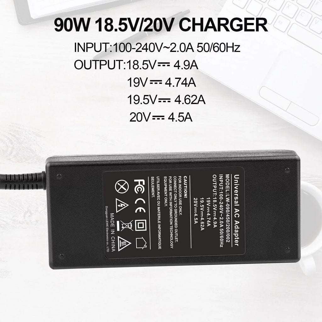 90W Universal Laptop Charger Power Adapter For     13 Connectors
