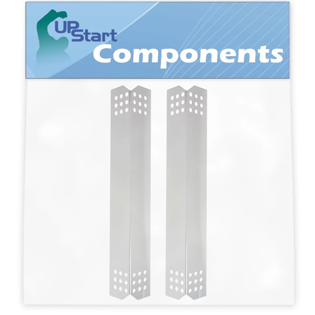 2-Pack BBQ Grill Heat Shield Plate Tent Replacement Parts for Nex 720-0336D - suitable Barbeque Stainless Steel Flame Tamer, Guard, Deflector, Flavorizer Bar, Vaporizer Bar, Burner wrap 16 1/8"