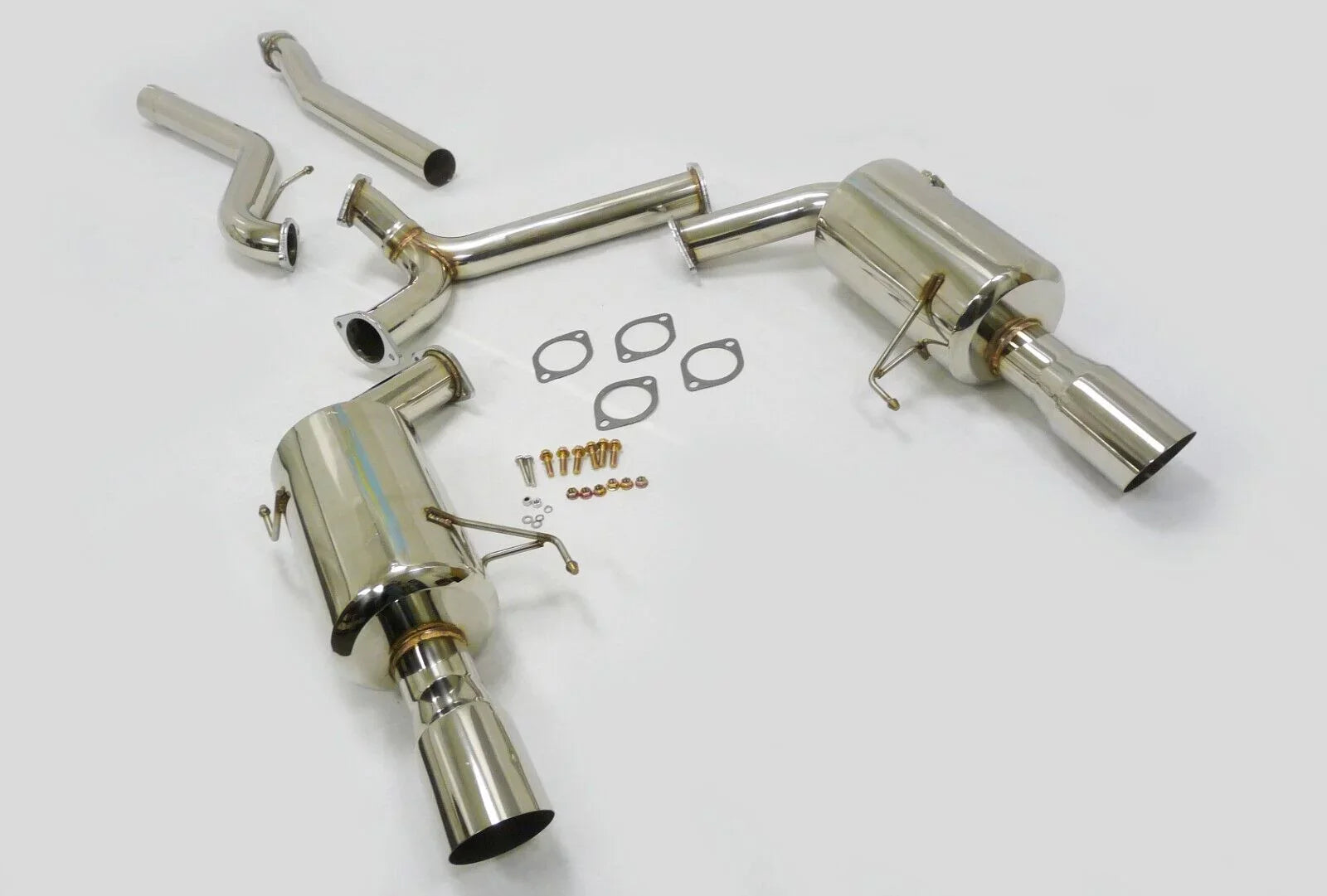 Stainless Catback Exhaust Fitment For 05 to 07 Subaru Legacy 2.5L GT Wagon By OBX-RS