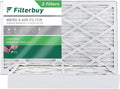 Filterbuy 8x20x4 MERV 8 Pleated HVAC AC Furnace Air Filters (2-Pack)