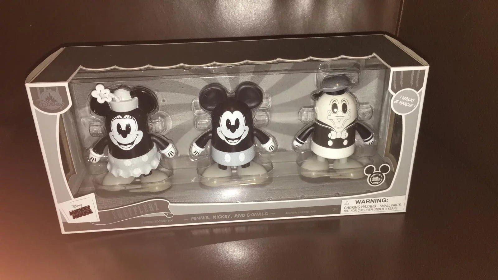 Disney D23 Expo 2019 Mickey Minnie Donald Shufflerz Limited of 300 New with Box