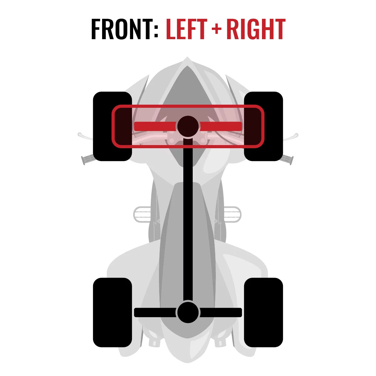 2 pc Sixity XT Front Left Right Axle suitable with Can-Am Maverick 1000 2015 - XXC 4X4