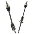 AutoShack Front New CV Axle Drive Shaft Assembly Neoprene Boots Set of 2 Driver and Passenger Side Replacement for 2011-2017 Honda Odyssey 3.5L V6 FWD 6 Speed Transmission Inboard Spline Count: 31