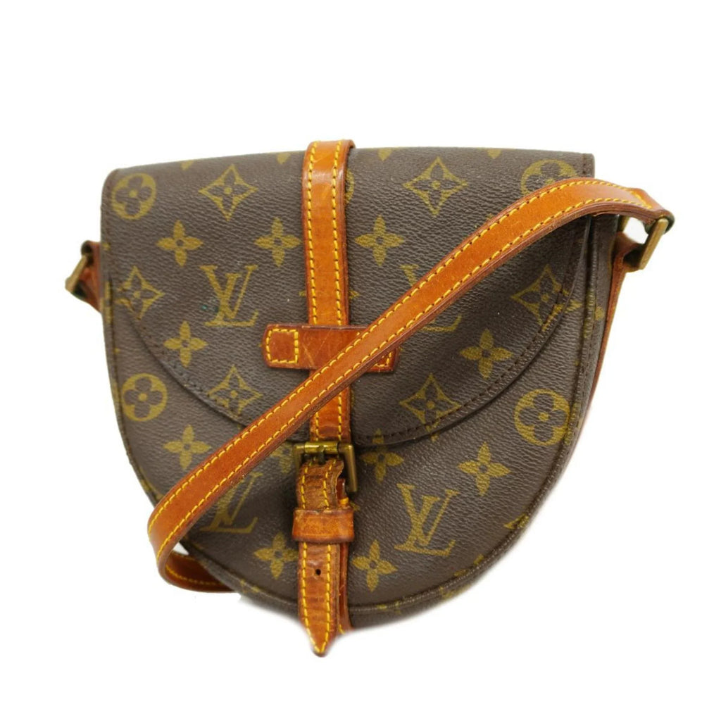 Pre-Owned Louis Vuitton Shoulder Bag Monogram Chantilly PM M40646 Brown Ladies (Good)