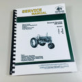 General Service Manual For John Deere Tractors & Engines Sm-2000