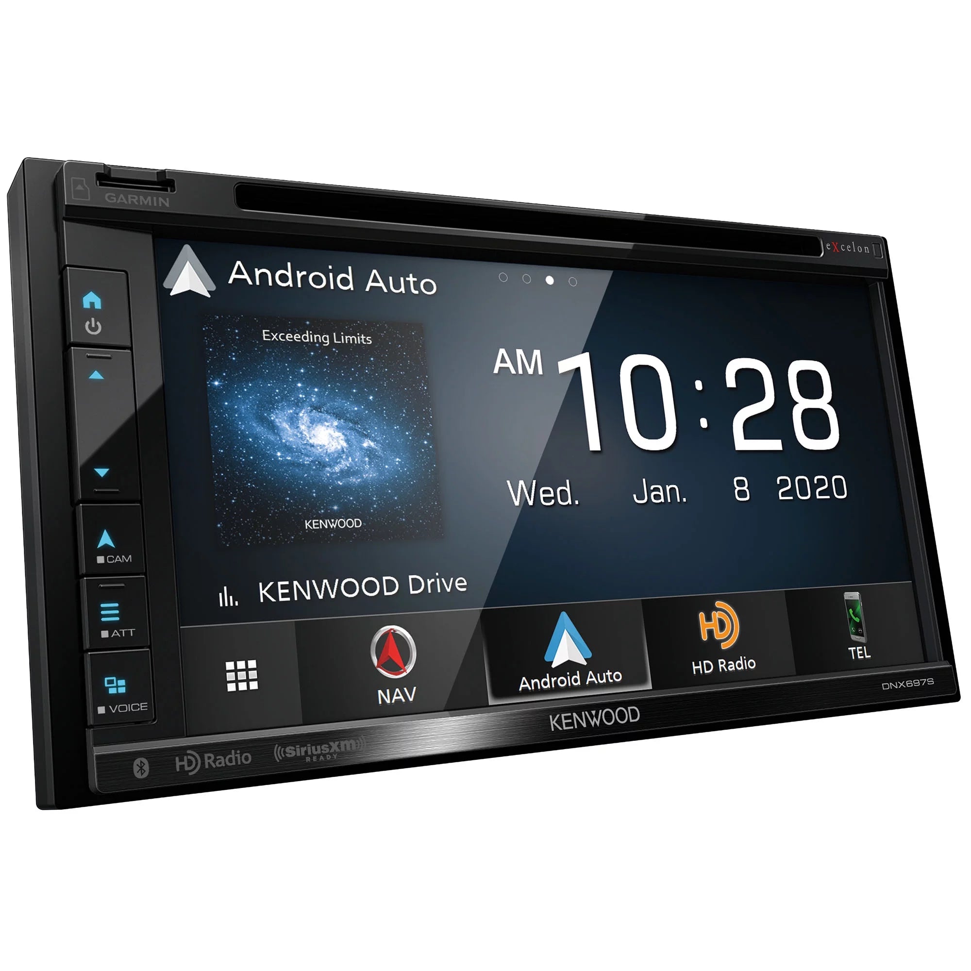Kenwood DNX697S Navigation Receiver matching With  CarPlay & Android Auto with a Kenwood DRV-N520 Drive Recorder
