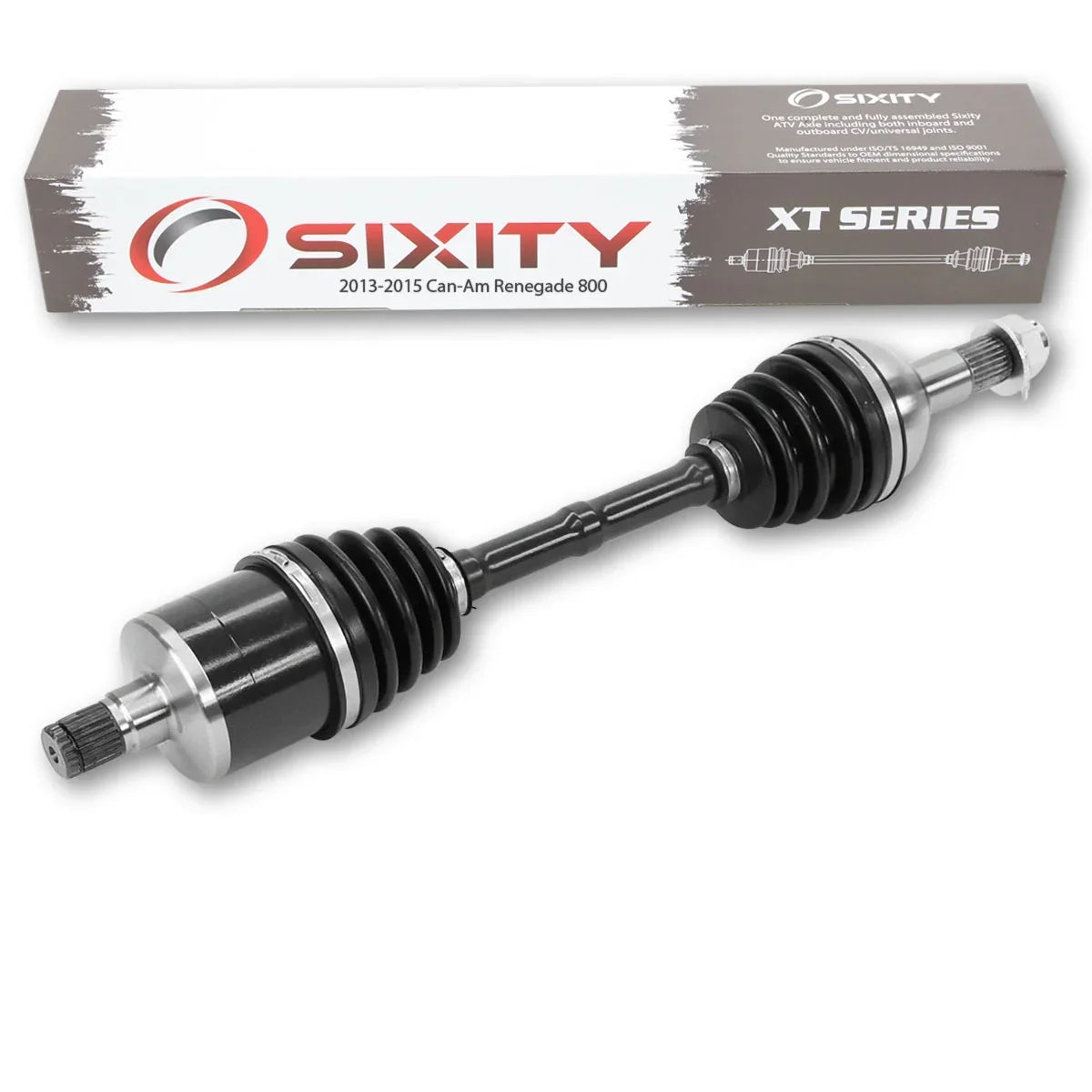 Sixity XT Rear Left Axle appropriate with Can-Am Renegade 800 2013-2015 - EFI STD XXC 4X4
