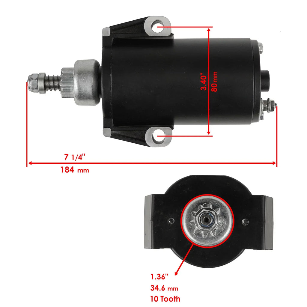 for Mercury Mariner Outboard Starter 9.9 15 18 20 25  New