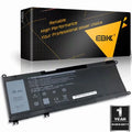 33YDH  Inspiron 17 7778 7779 P30E 81PF3 081PF3 56Wh 15.2V Notebook laptop Battery by EBK