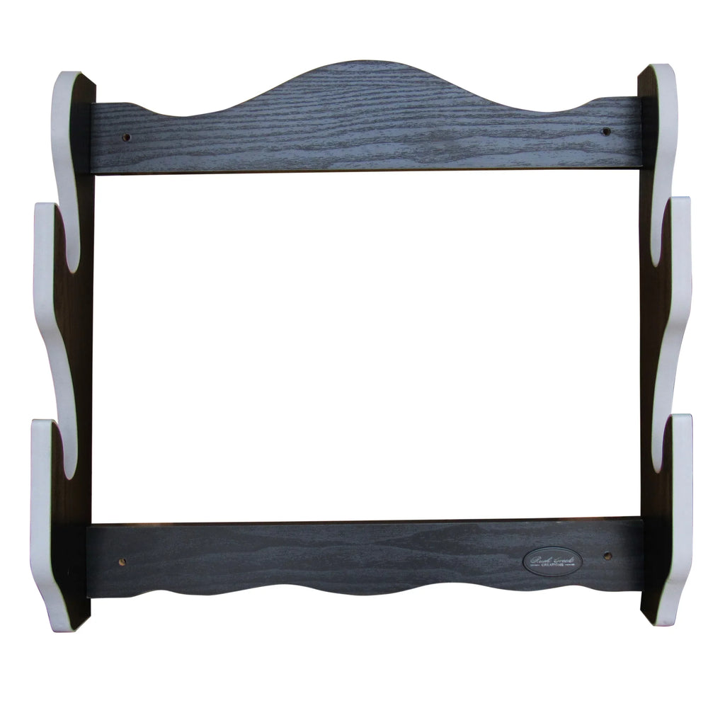 Rush Creek Creations Martial Arts Samurai Katana 2 Sword Rack Wall Mount - Convenient Assembly
