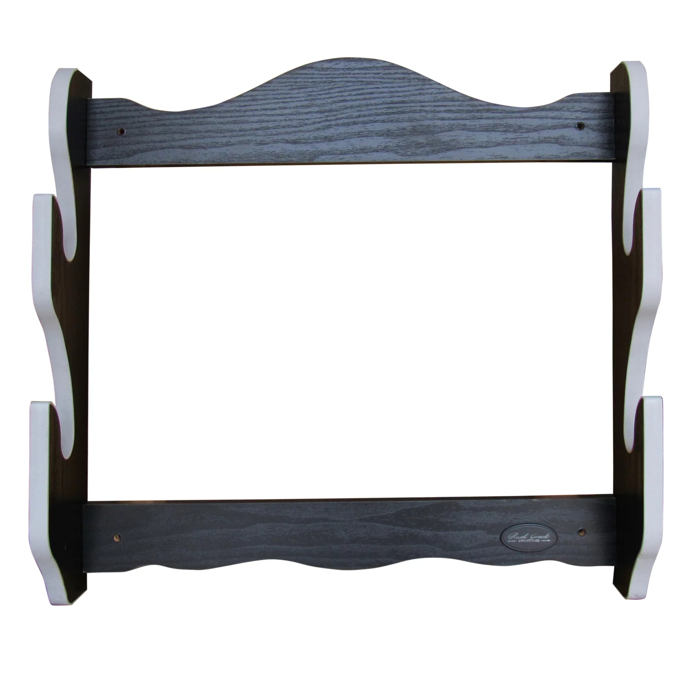 Rush Creek Creations Martial Arts Samurai Katana 2 Sword Rack Wall Mount - Convenient Assembly