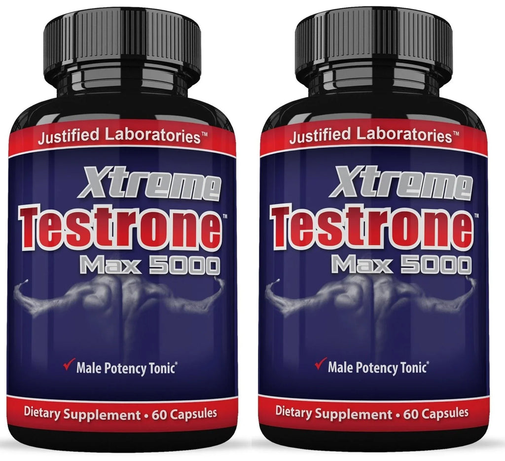 XTREME TESTRONE MAX 5000 - 60 Capsules (2 Bottles)