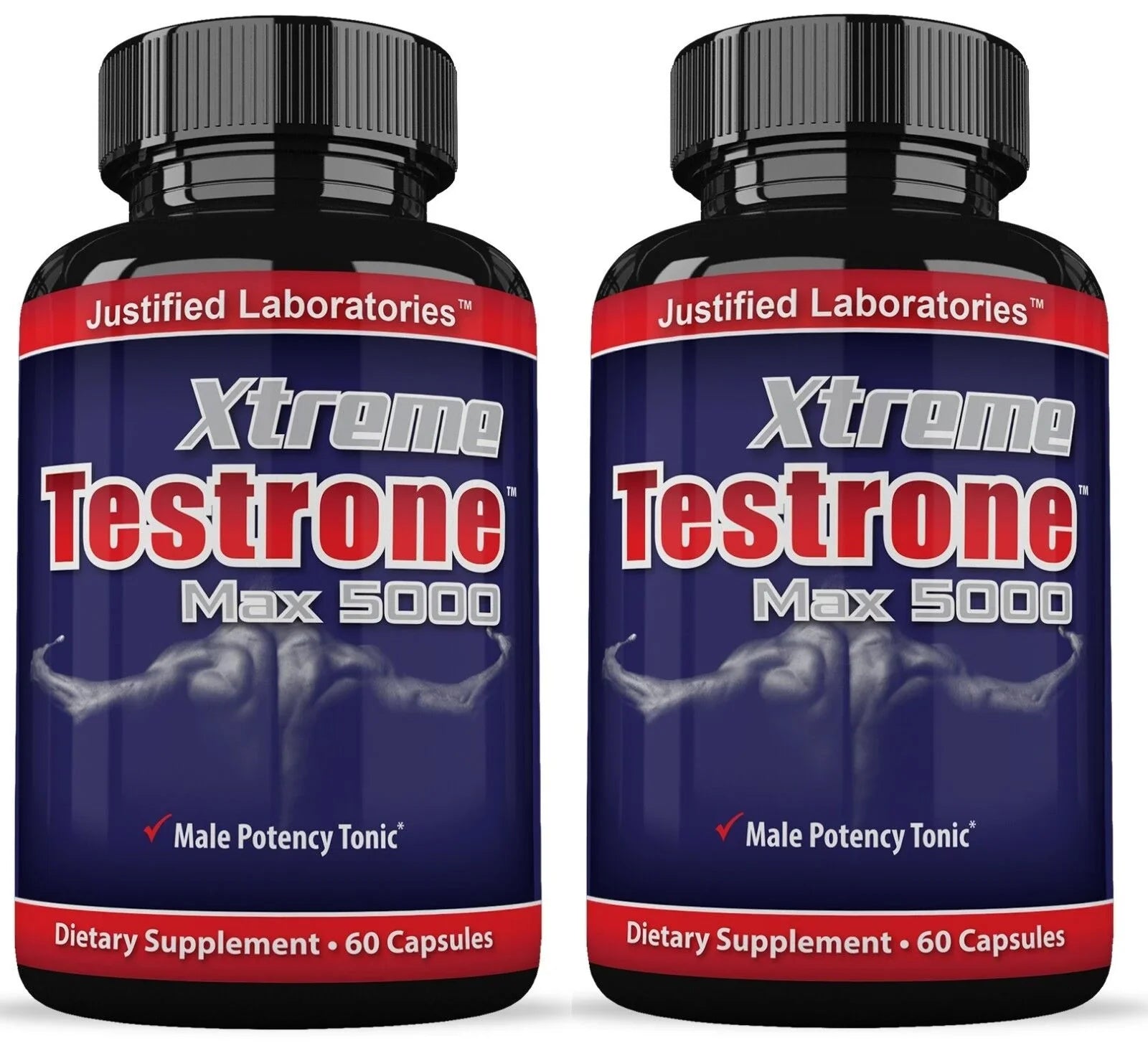 XTREME TESTRONE MAX 5000 - 60 Capsules (2 Bottles)