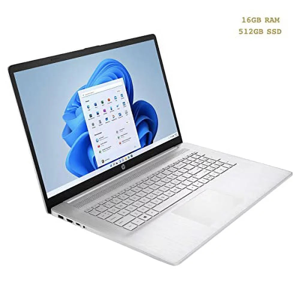2022 High Performance Business Laptop - 17.3" HD+ Touchscreen - 10-Core 12th  i7-1255U Iris Xe Graphics - 64GB DDR4-2TB SSD - WiFi 6 Bluetooth - Backlit KB - Windows 11 Pro w/ 32GB USB
