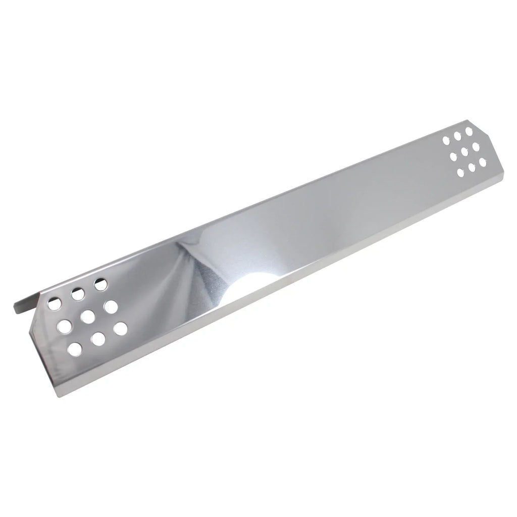 2-Pack BBQ Grill Heat Shield Plate Tent Replacement Parts for Jenn Air 720-0709B - Old - matching Barbeque Stainless Steel Flame Tamer, Flavorizer Bar, Vaporizer Bar, Burner wrap 16 1/8"