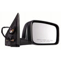 for 2008 to 2013 Nissan Rogue Left Driver LH Mirror Power/Heated, Without Side View Camera, Textured