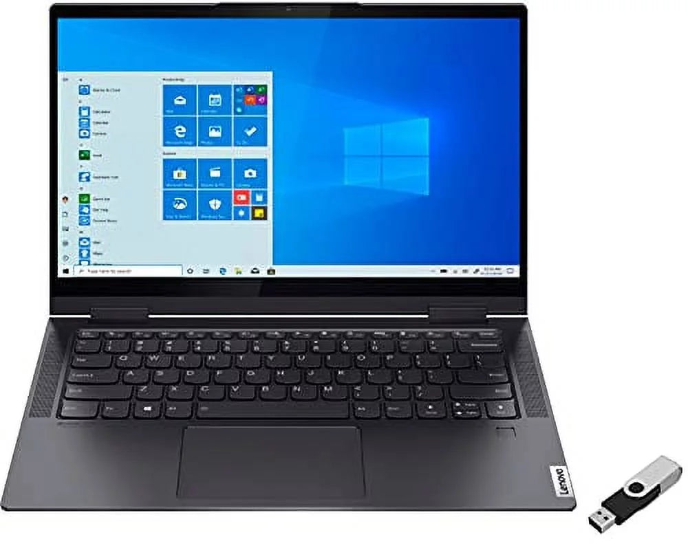 2022  Yoga 7i 2-in-1 Laptop 14 inch FHD Touchscreen  EVO Platform 11th Core i7-1165G7 Iris Xe Graphics 12GB DDR4 512GB SSD WI-FI 6 Thunderbolt 4.0 Backlit KB with Fingerprint Windows 10