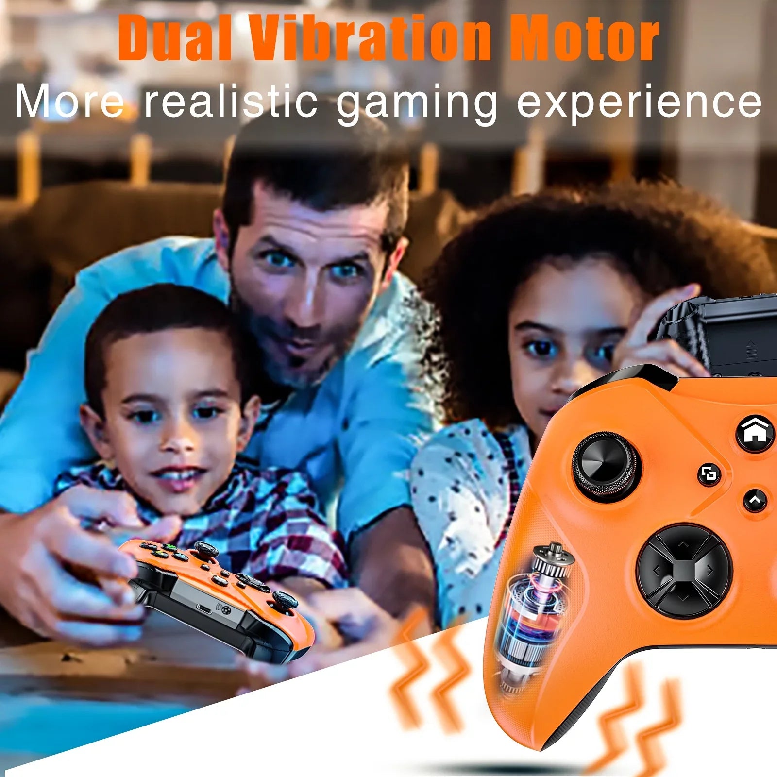Bonacell Wireless Controller for Xbox One, (Watch Video to Update XBOX)Game Controller suitable with Xbox One/Xbox One X/S, Xbox Series S/X Gamepad Support Turbo/3.5mm Headphone Jack/Macro Functions