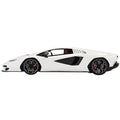 Lamborghini Countach LPI 800-4 Bianco Siderale White with Black Accents 1 by 18 Scale Model Car