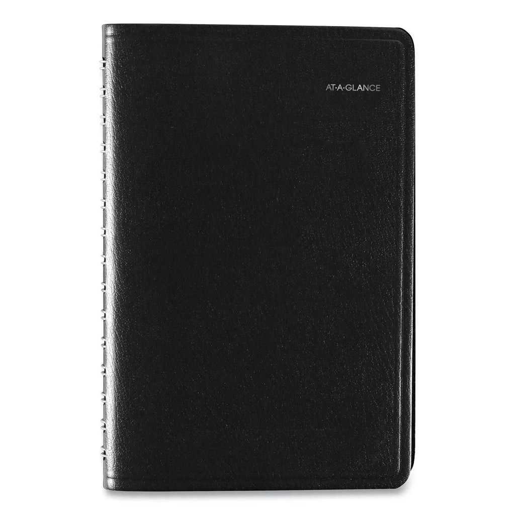 AT-A-GLANCE® DayMinder® Daily Appointment Book/Planner, 5-1/2" x 8-1/2", Black, January To December 2020, G10000
