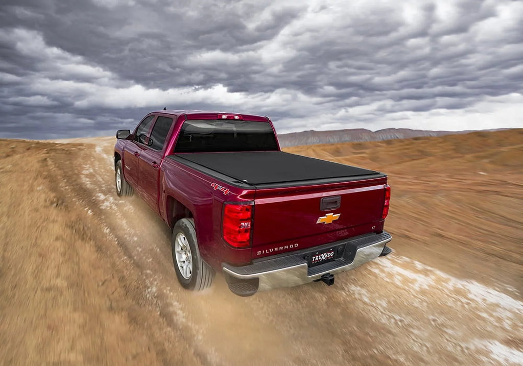 TruXedo Pro X15 Soft Roll Up Truck Bed Tonneau shield | 1447901 | appropriate with 2012 - 2018, 2019 - 2020 Classic Dodge Ram 1500, 2012-21 2500/3500 w/RamBox 6' 4" Bed (76.3")
