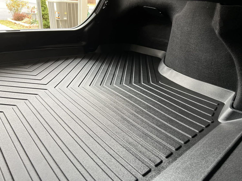EACCESSORIES EA Cargo Liner – Trunk Mat for  Camry 2018-2024 – atmospheric conditions-protected Trunk Mats for Cars with Raised Lip – Non-Slip Car Trunk Mat Rubber – Easy to Install – Laser Pre-Cut Design