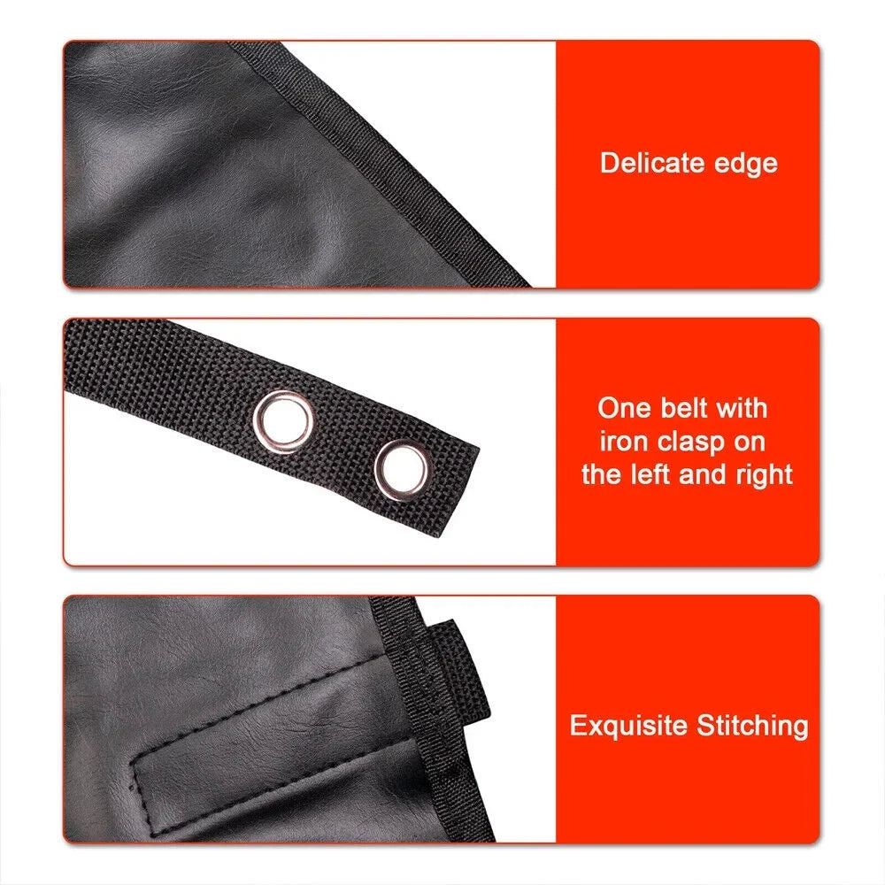 Enjoy Comfort and Sun Protection with Leather Top Sunshade for Jeep Wrangler JK JKU 07-18 - Easy Installation