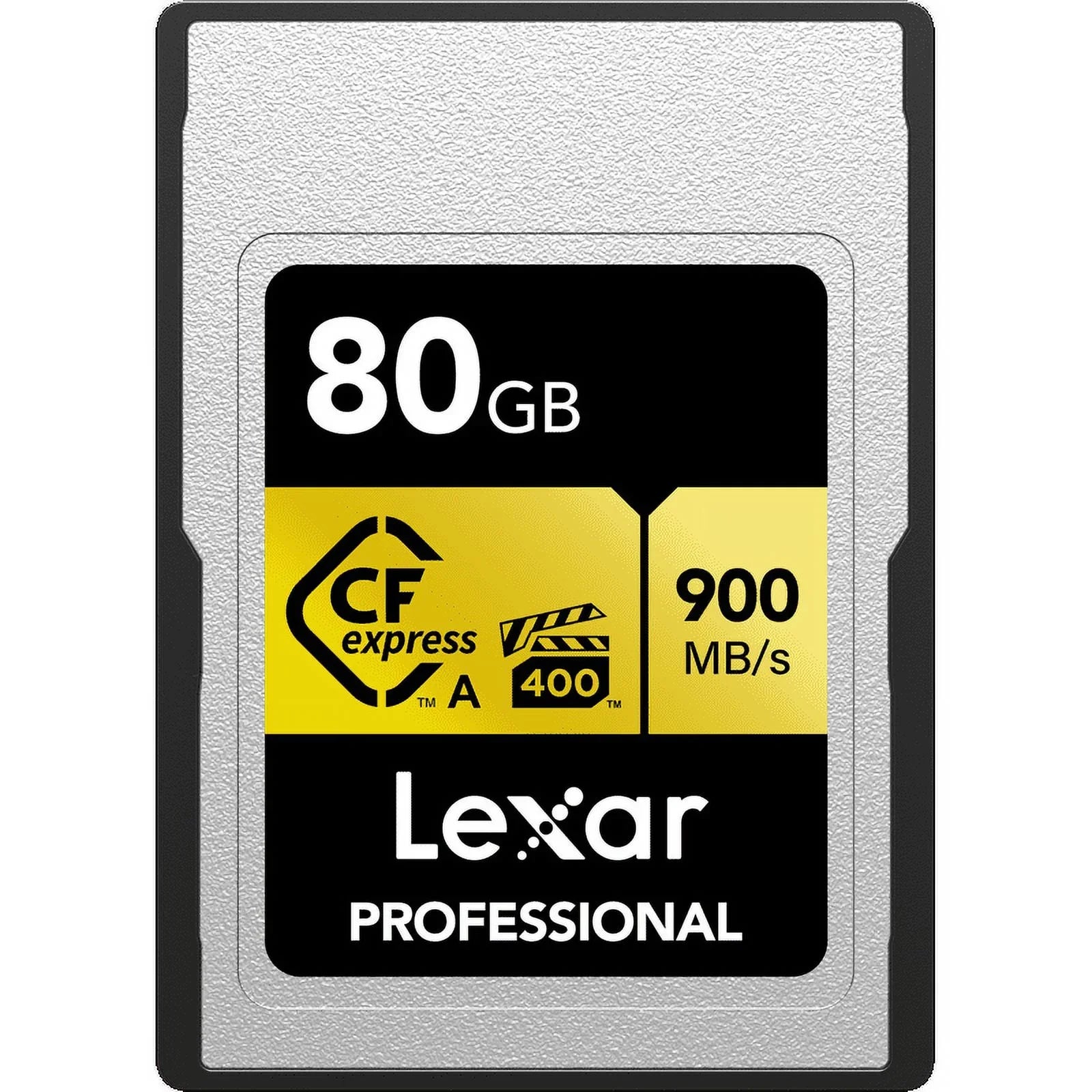 Lexar CFexpress Type A Pro Gold R900/W800 Memory Card, 80GB (2-Pack) Bundle with Lexar Professional CFexpress Type A/SD USB 3.2 Gen 2x2 Reader