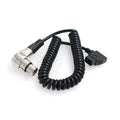 Right Angle XLR 4 Pin Female D-tap Coi Power Cable for  F3 F5 Venice,  C300 MKIII C700, Blackmagic
