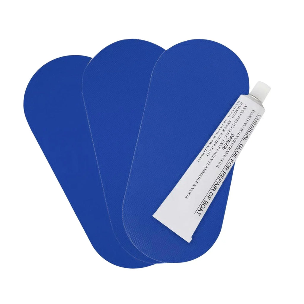 GARENDE 6xBoat Repair PVC Repair es for Dinghy Canoe Swimming
