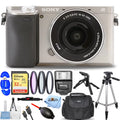 Alpha a6400 Mirrorless Digital Camera w/ 16-50mm Lens - 12PC Accessory Bundle