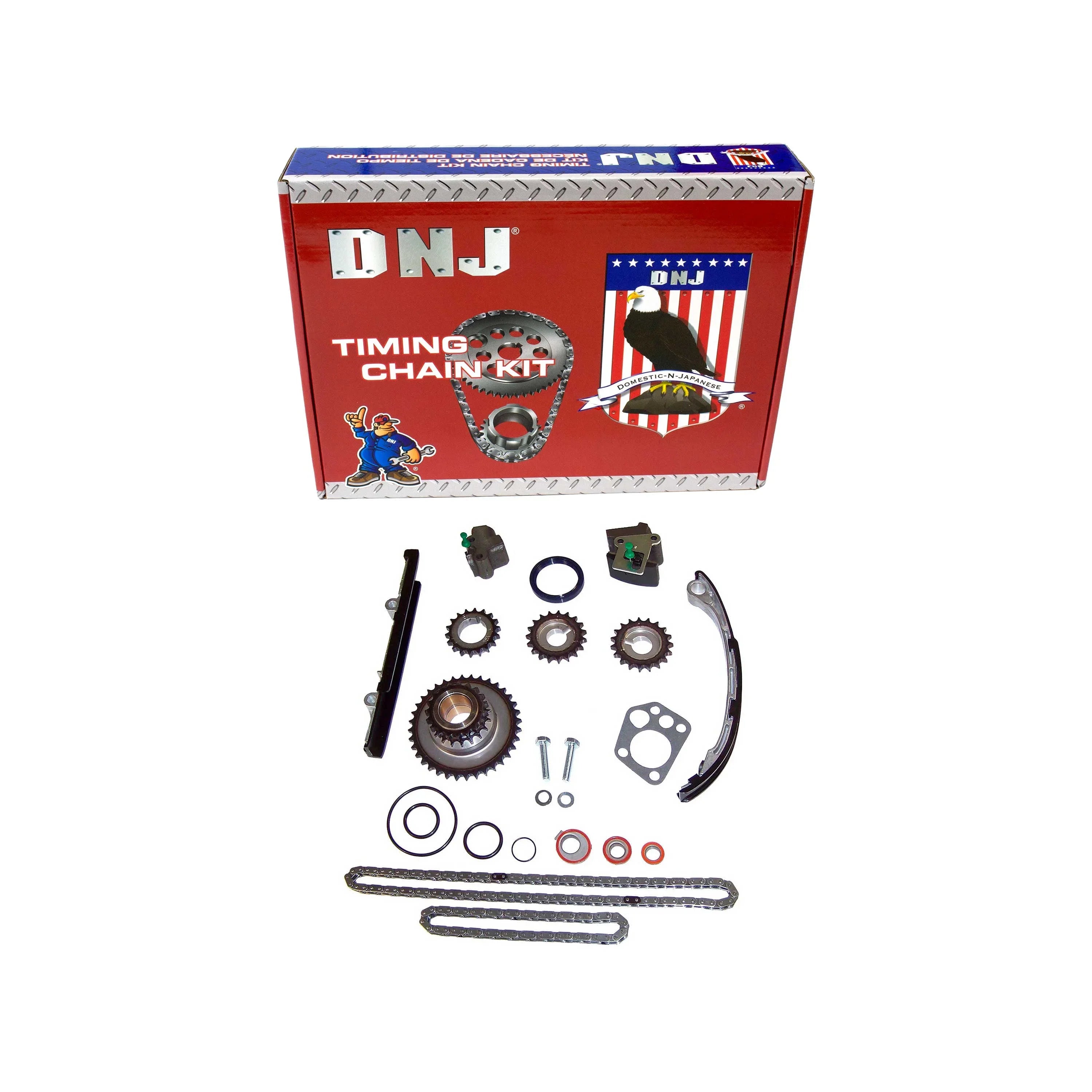 DNJ TK626 Timing Chain Kit Fits Cars & Trucks 98-04 Nissan Altima Frontier 2.4L L4 DOHC 16v Fits select: 2000-2004 NISSAN XTERRA