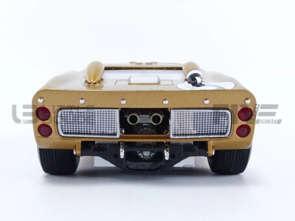 1966  GT-40 MK II #5 Gold Le Mans 1/18 Diecast Model Car by Shelby Collectibles