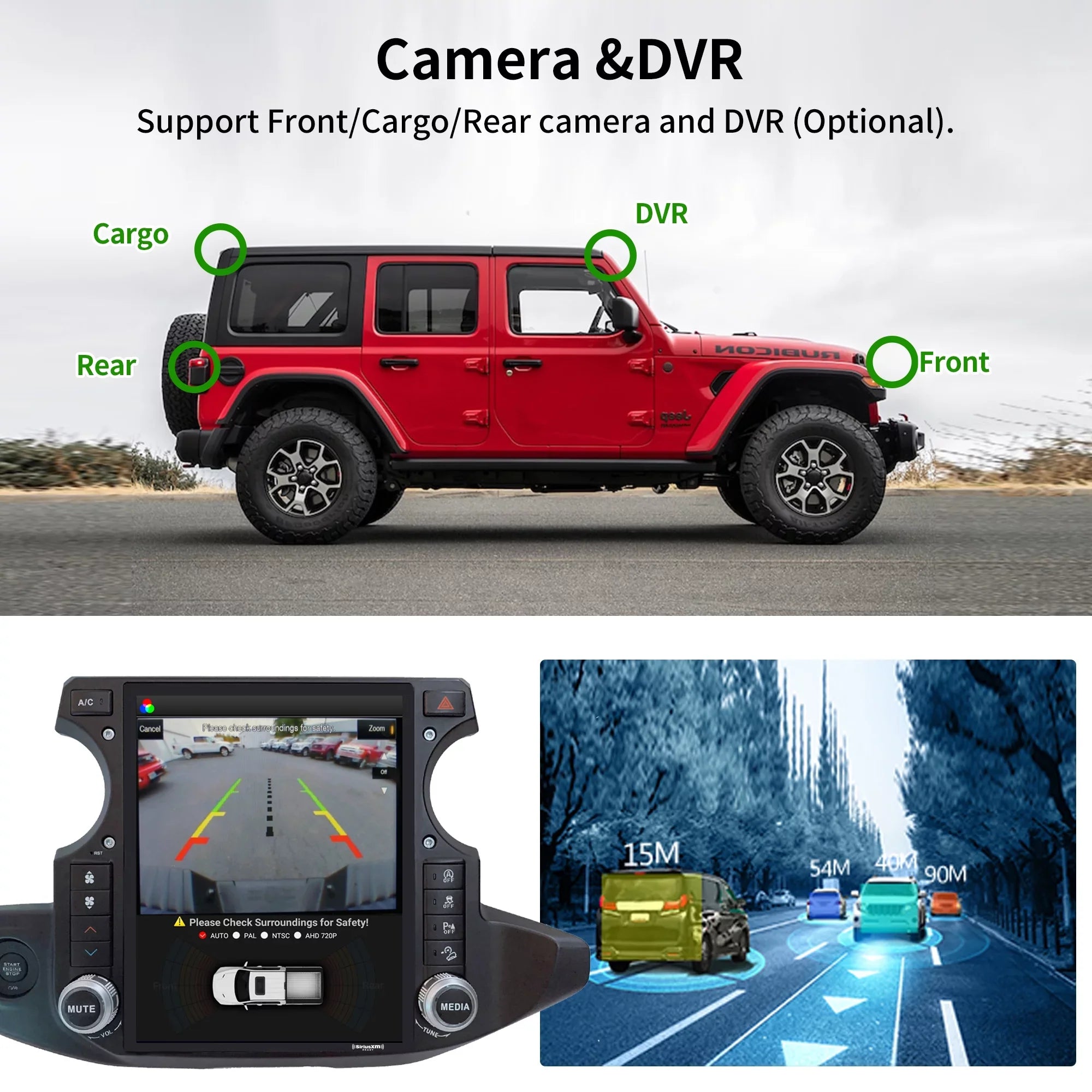 Linkswell Gen5 T-style 12.1 inch Car SirusXm Radio Stereo for Jeep Wrangler Gladiator 2018-2021 Touch Screen Car Navigator Android Truck Replacement GPS radio 4G+64G  Carplay Auto