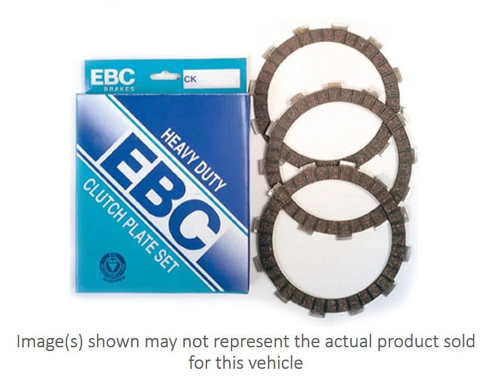 EBC Standard CK Series Clutch Plate Kit for Yamaha XVS 1100 ATS V-Star Silverado 2003-2009