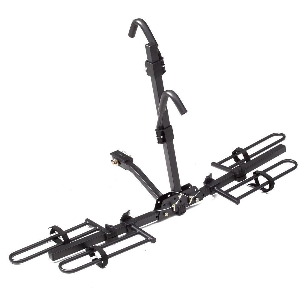 Capacity Foldable Hitch-Mount Platform 2-Bike Car Rack 10104071. Hyper Tough 80 lbs