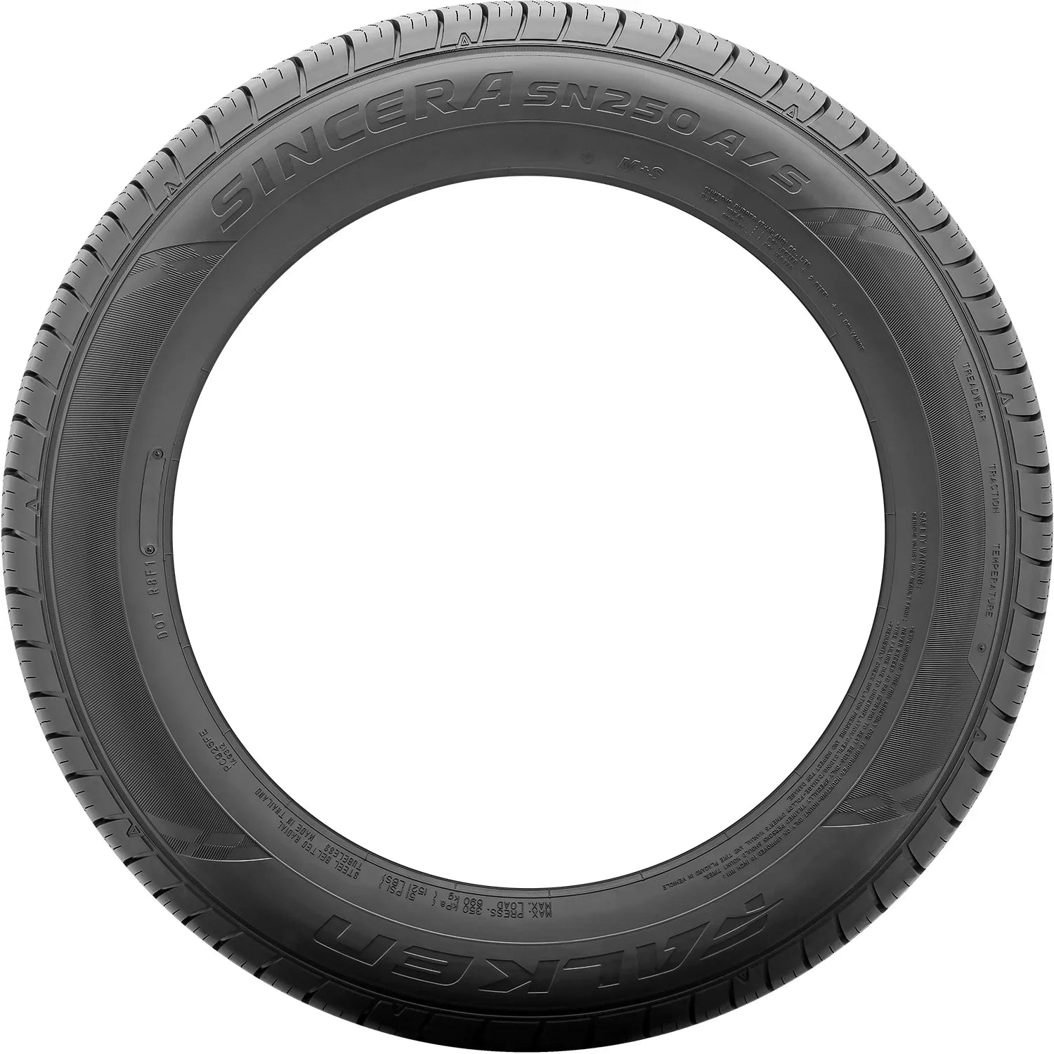 Falken Sincera SN250 A/S All-Season 215/60R17 96T Passenger Tire