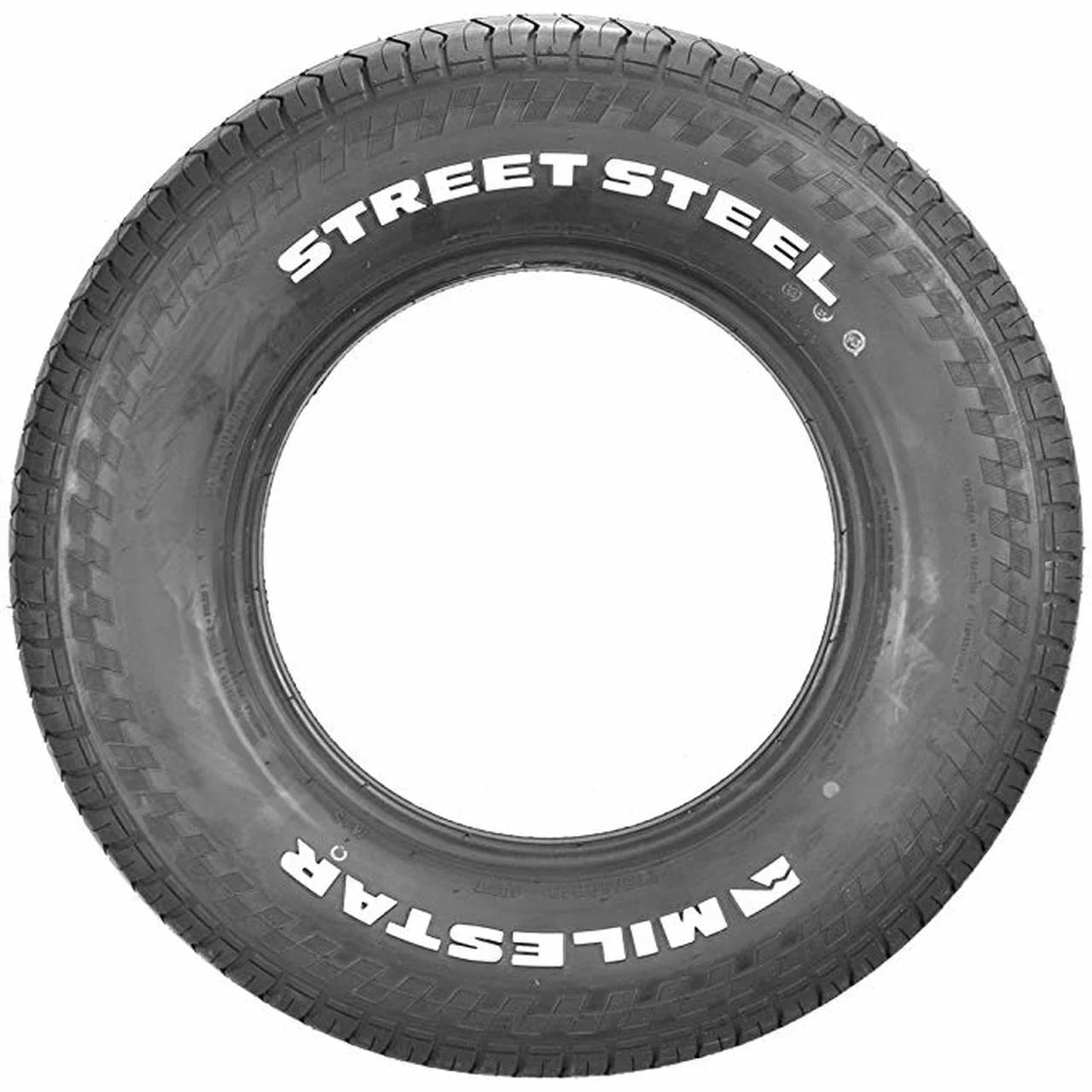 Milestar StreetSteel 275/60R15 107T All-Season Tire Fits: 1990-92 Chevrolet C1500 WT, 1990-92 GMC C1500 Sierra SLX