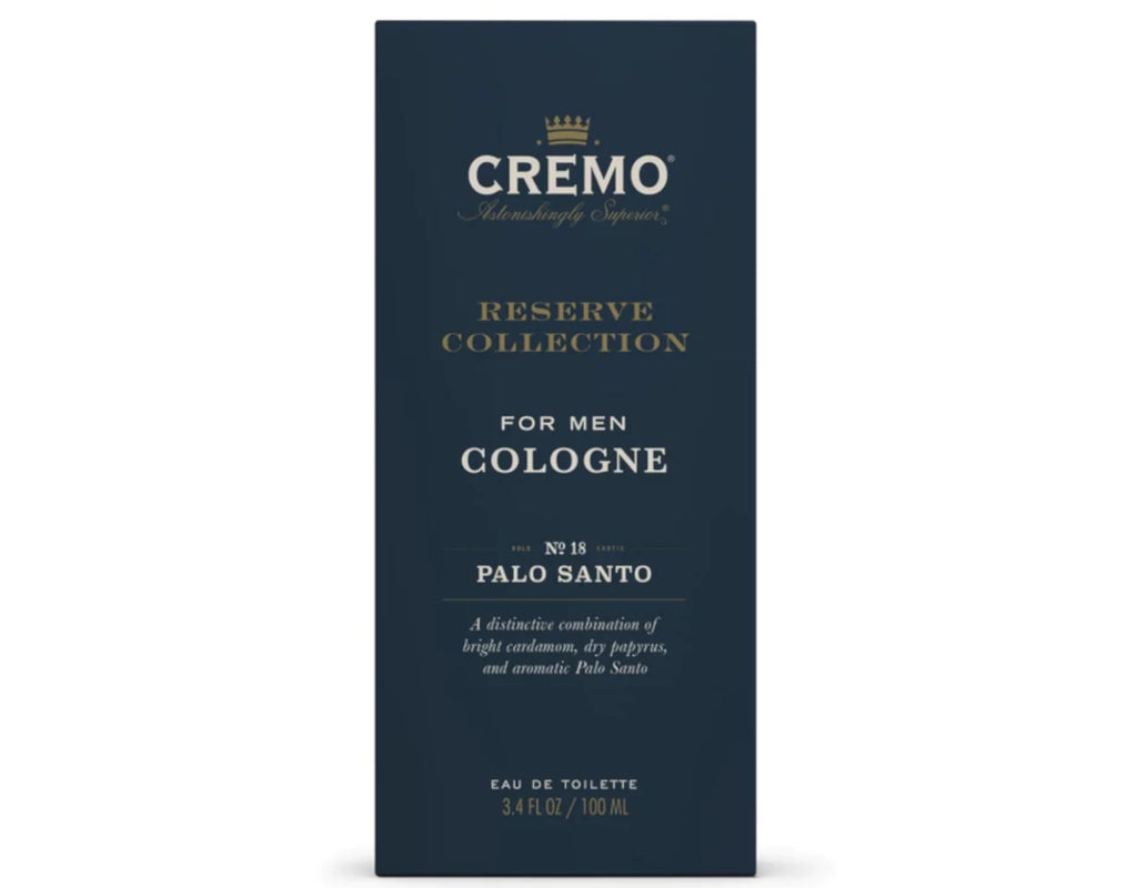 Oz.. 18 Palo Santo, 3.4 Fl. Cremo Reserve Collection For Men Cologne No