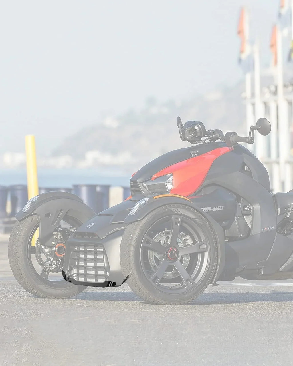 A & UTV PRO Ryker Aluminum Radiator Protector Plate for Can-Am Ryker All Models